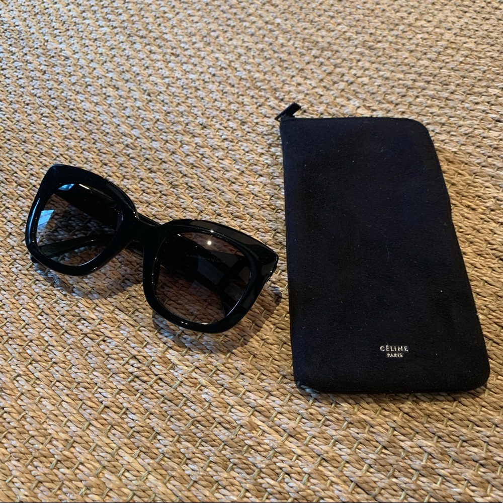 Céline Baby Marta Black Sunglasses